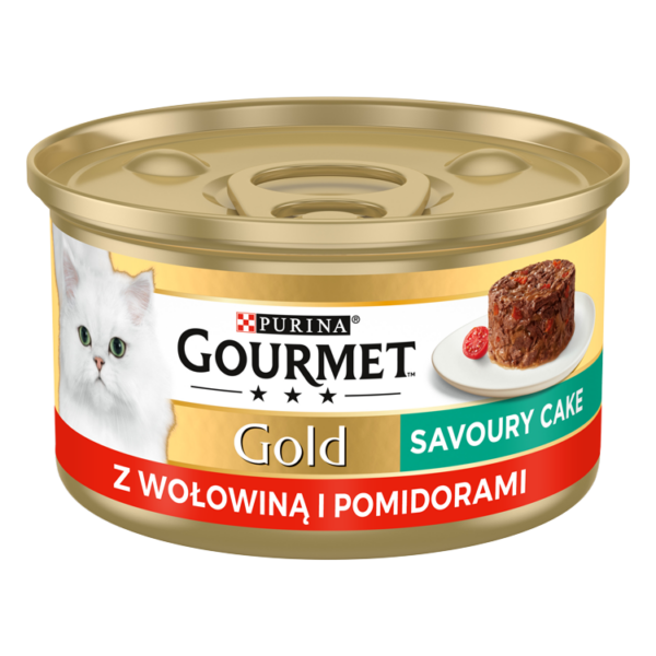 Purina Gourmet Gold wołowina w pomidorach 85g