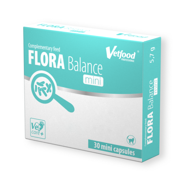 VETFOOD FLORA Balance mini 30 kapsułek