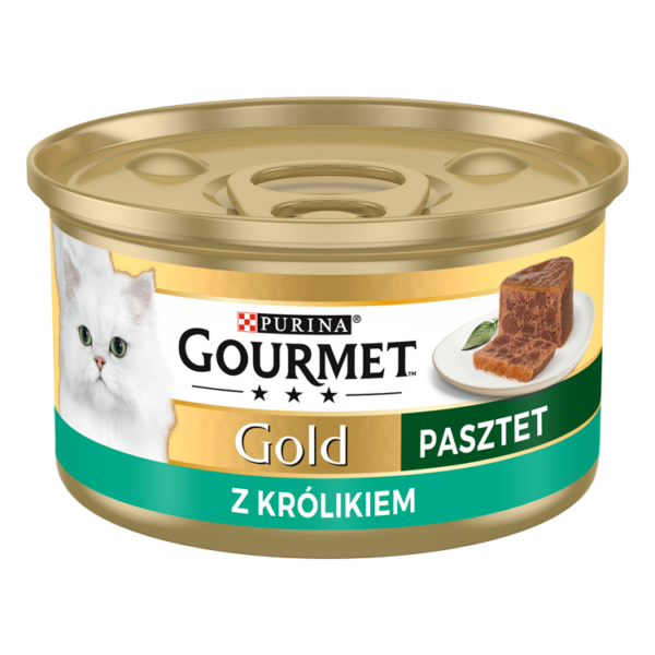 Purina Gourmet Gold pasztet z królikiem 85g