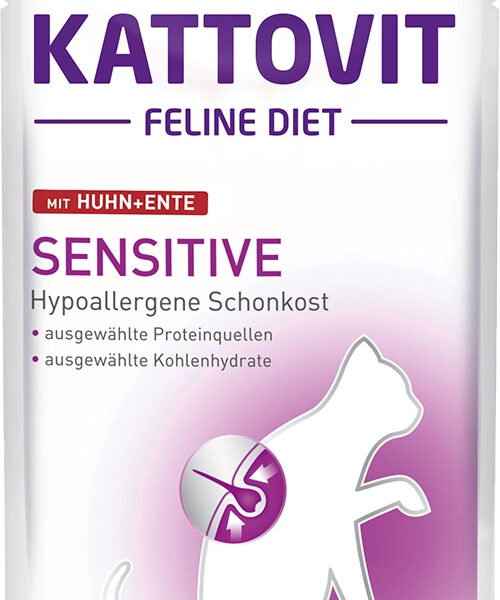 Kattovit Sensitive Kurczak Z Kaczką 85g