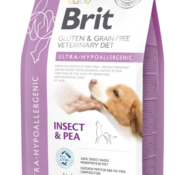 Brit GF Veterinary Diets Dog Ultra-Hypoallergenic Insect 2kg