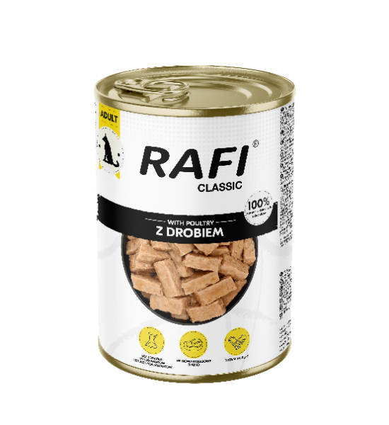 Rafi Classic z drobiem 1240g