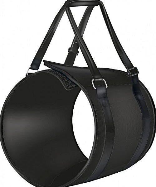 Trixie Uprząż Rehabilitacyjna Czarna - Nosidło XL 85-95cm