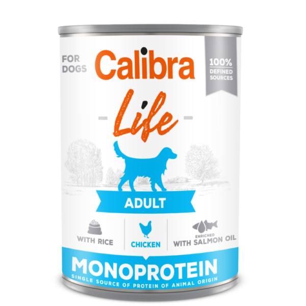 Calibra Dog Life Adult Chicken With Rice Karma Dla Psa 400g