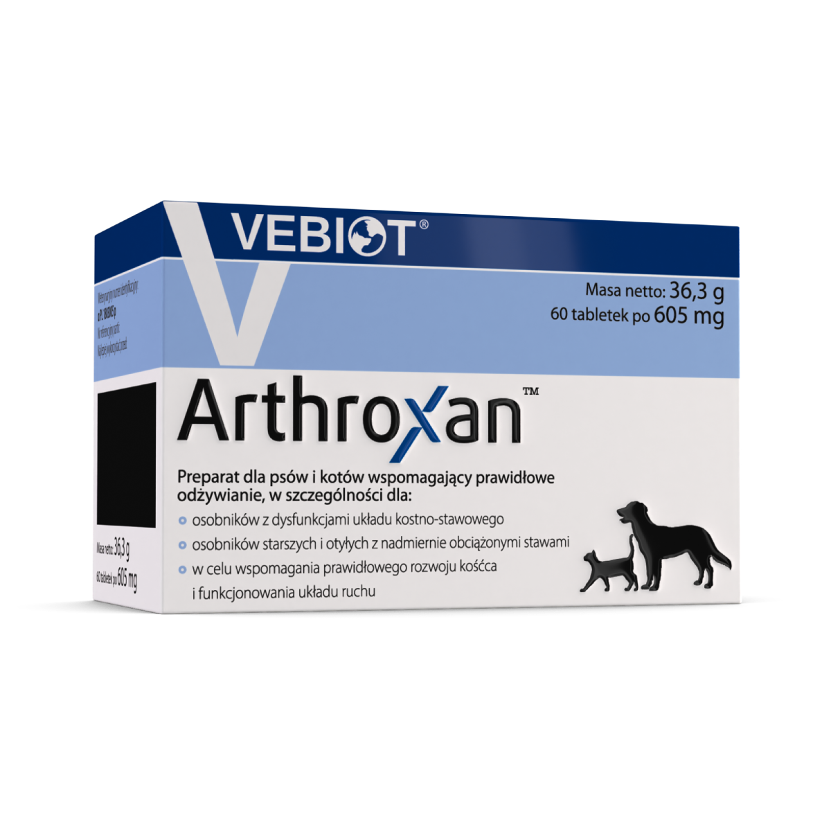Vebiot Arthroxan Suplement Dla Psa 60 Tabletek