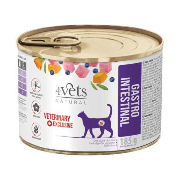 4Vets Cat Gastro Intestinal 185g