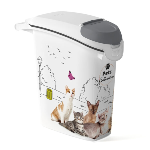Curver PetLife Pojemnik Do Przechowywania Karmy W Koty 10l