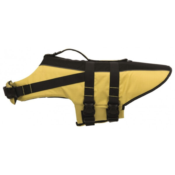 TRIXIE Kamizelka Ratunkowa Dla Psów M 45 Cm: 45–72 Cm, Żółta/Czarna
