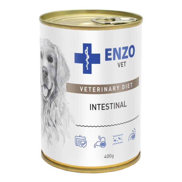ENZO VET Intestinal dieta z chorobami przewodu pokarmowego z jagnięciną dla psów 400g
