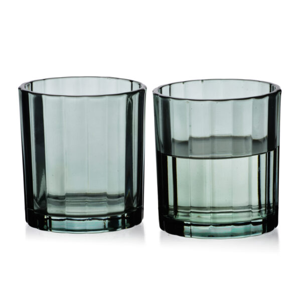 ELISE STRIPES Komplet 4 szklanek 310ml 8x8x9 cm