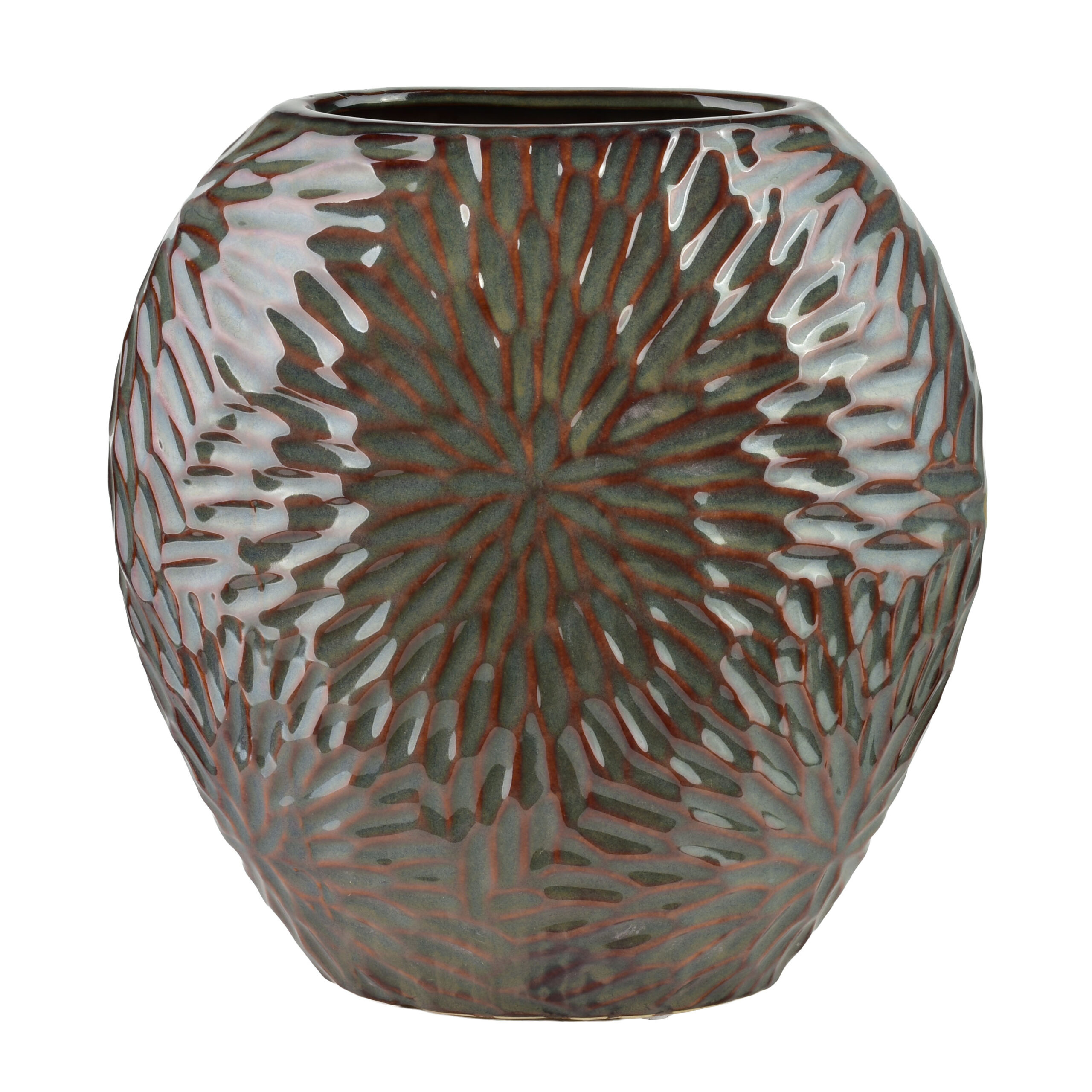 YARINE Wazon 25x12x26cm fiolet