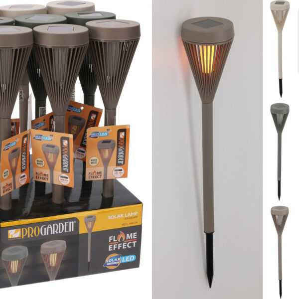 Pochodnia solarna LED 43cm 3 rodzaje