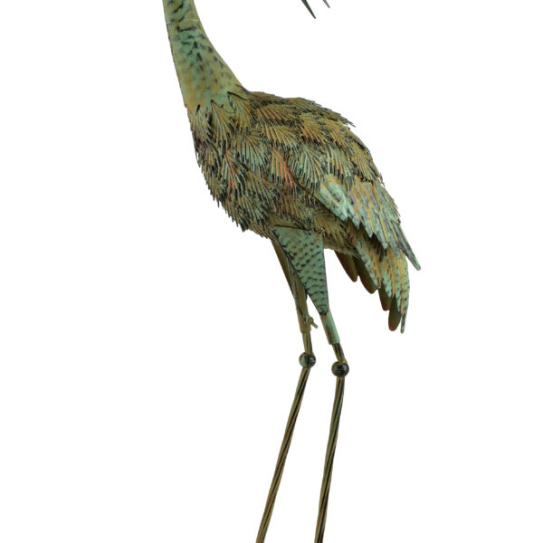 CEDRIC Figura metalowa CZAPLA 28x20x83,5 cm