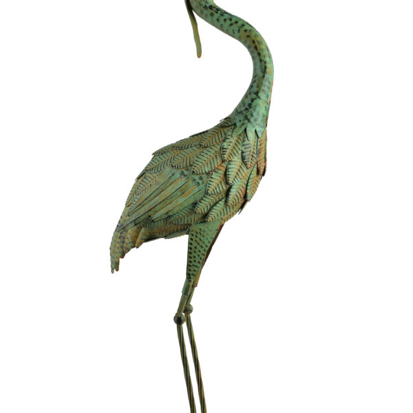 CEDRIC Figura metalowa CZAPLA 35x20x95cm