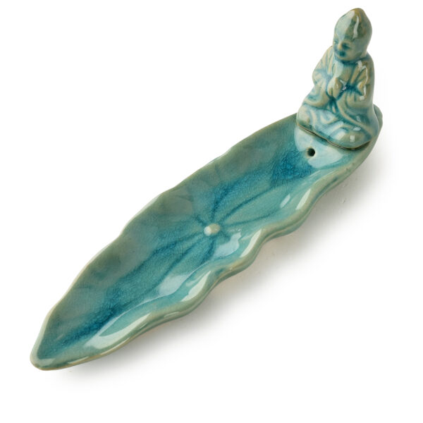 Podstawka na kadzidło 21x6x8cm Budda