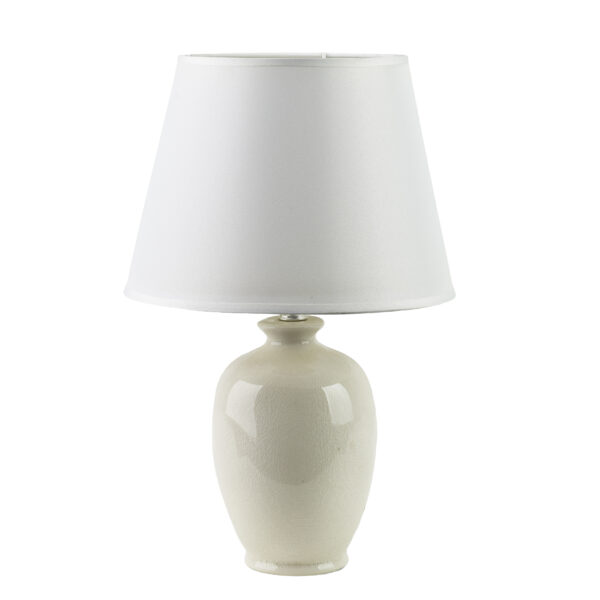 LETI GREY Lampa stołowa 11x22x36cm