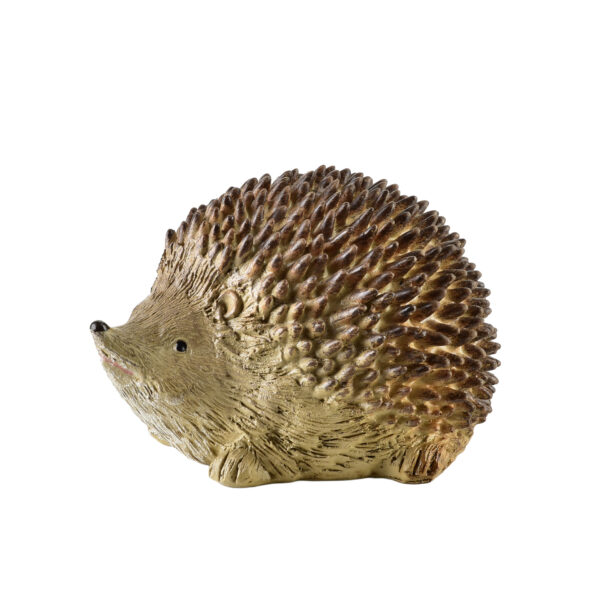 Figurka Jeż brązowo-beżowy 7,5x10x7cm