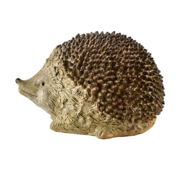 Figurka Jeż brązowo-beżowy 10,5x13,5x9cm