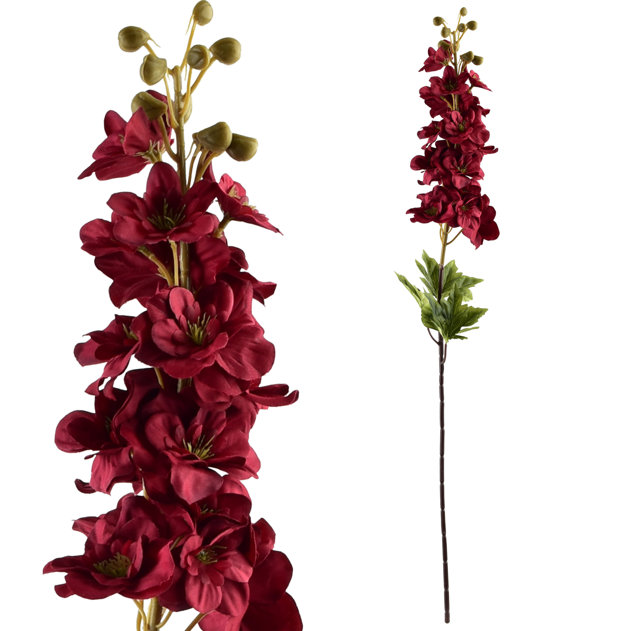 VIRIDIS Kwiat sztuczny Ostróżka 85cm
