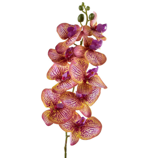 VIRIDIS Kwiat storczyk gałązka 90cm