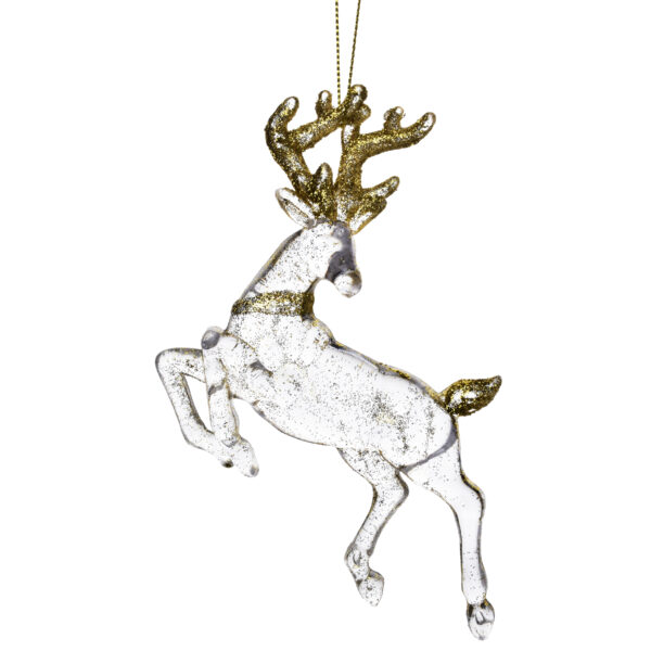 SANTA LILA Zawieszka Renifer 10x7cm