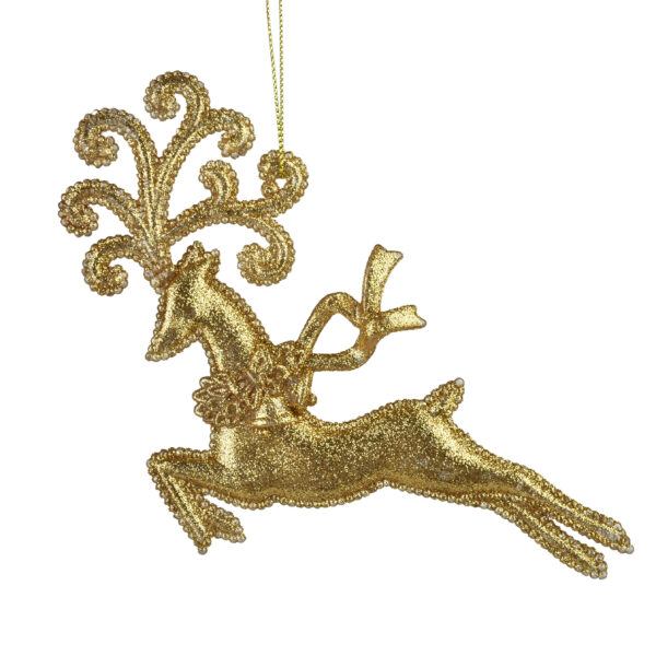 SANTA LILA Zawieszka Renifer 15x8cm