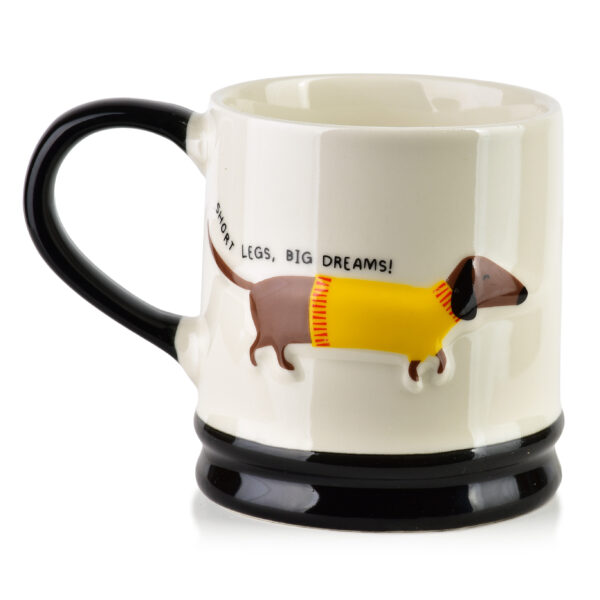 DOXIE Kubek 320ml 8x12,3x9,2cm jamnik