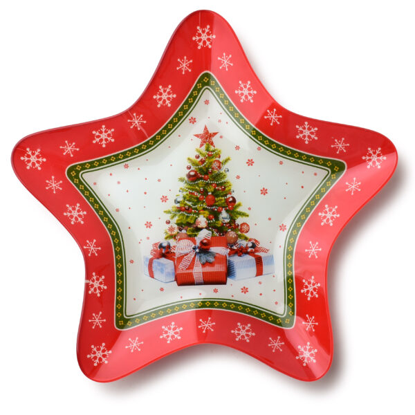 SANTA LILA Miseczka gwiazdka 31,4x31,4x3,8cm