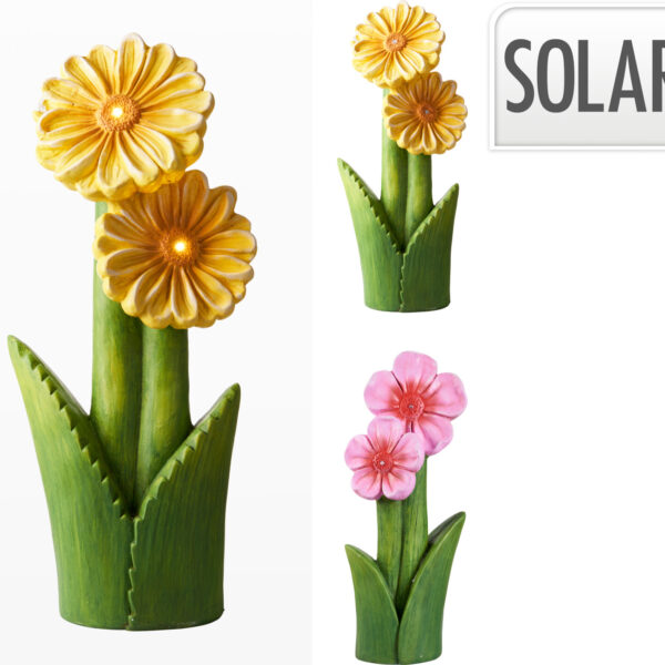 Kwiat z solarem 70cm 2 rodzaje CL