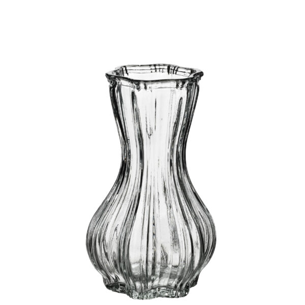SERENITE Wazon 6x15cm przezroczysty szklany