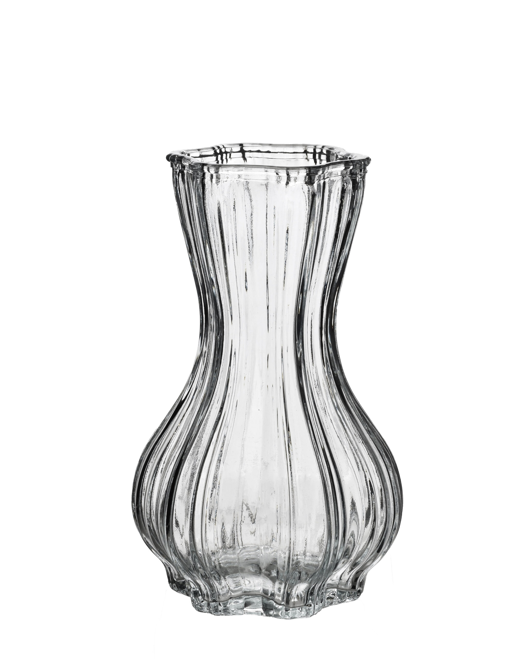 SERENITE Wazon 8,5x20cm przezroczysty szklany