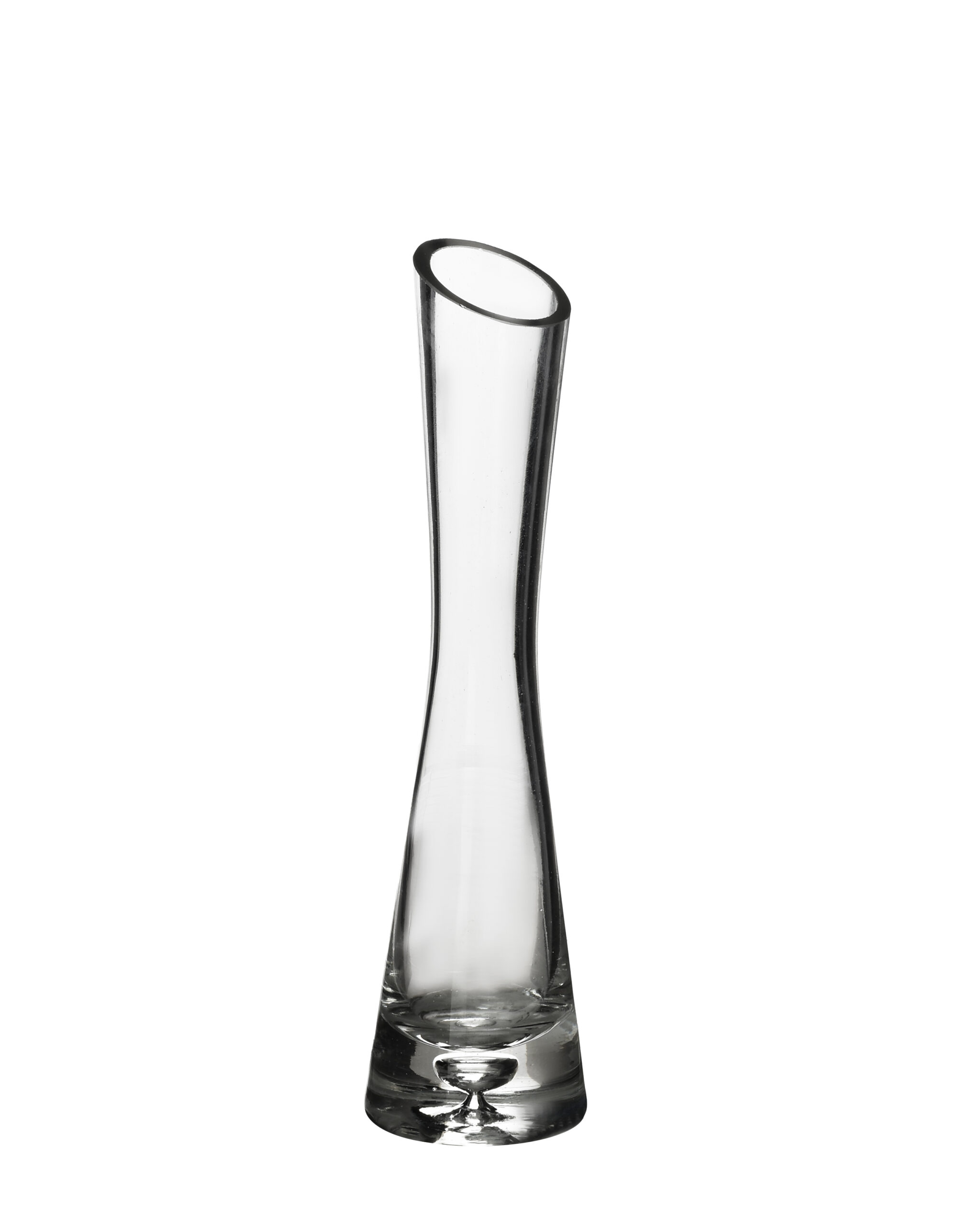 SERENITE Wazon 3,5x20cm na 1 kwiat szklany