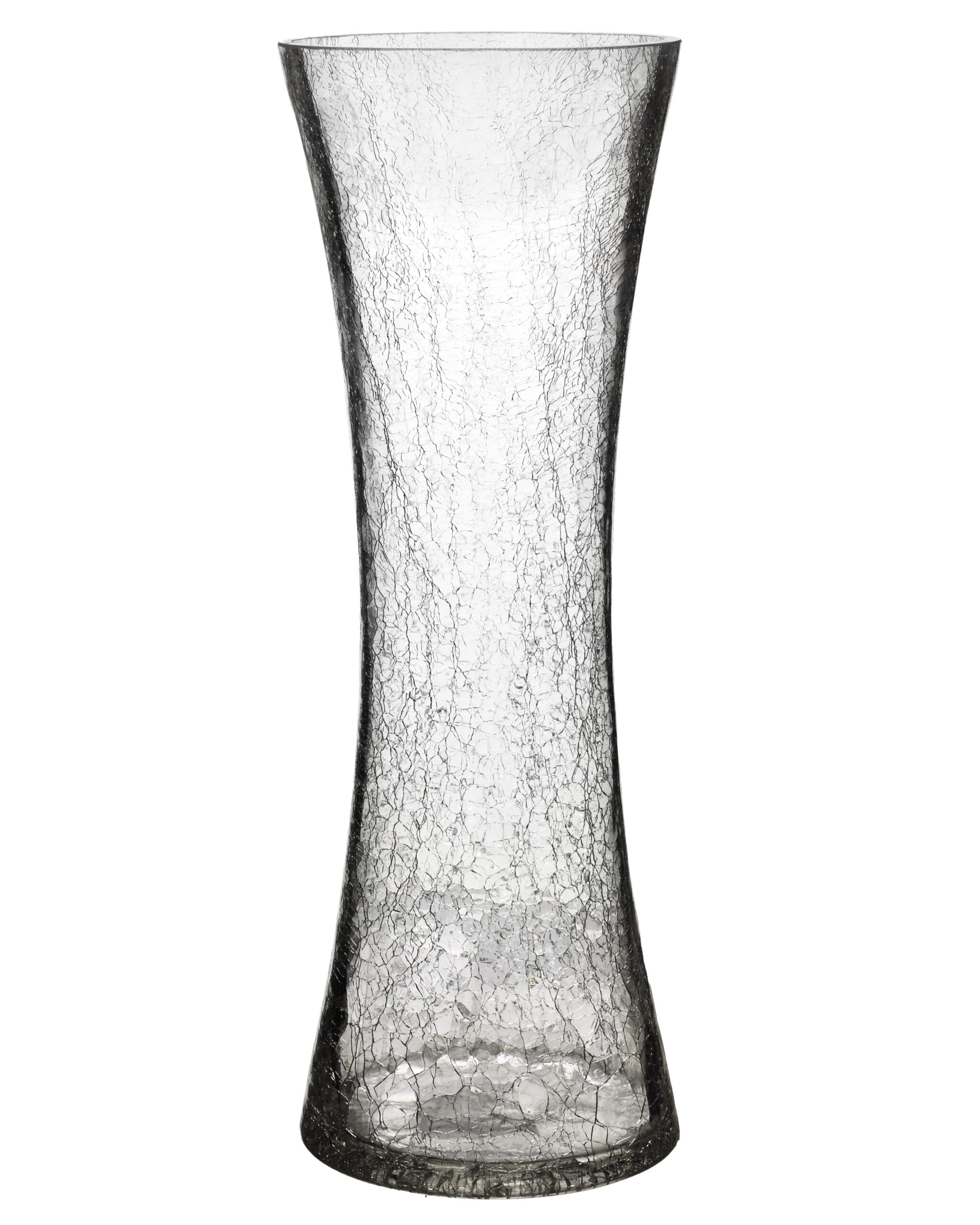 SERENITE Wazon 14x40cm popękane szkło