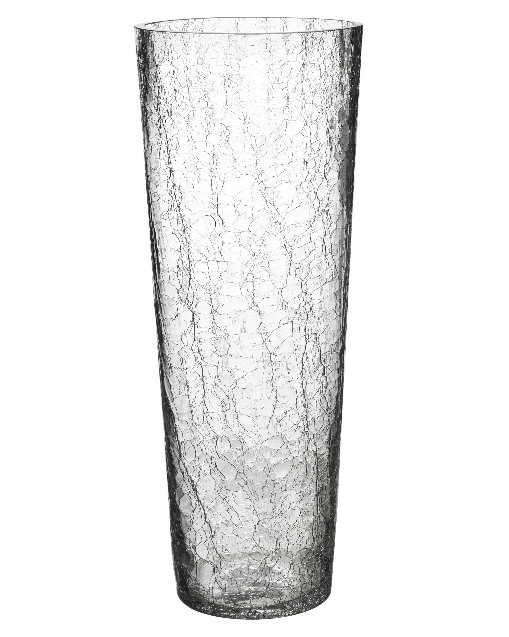 SERENITE Wazon 15x40cm konisch popękaneszkło