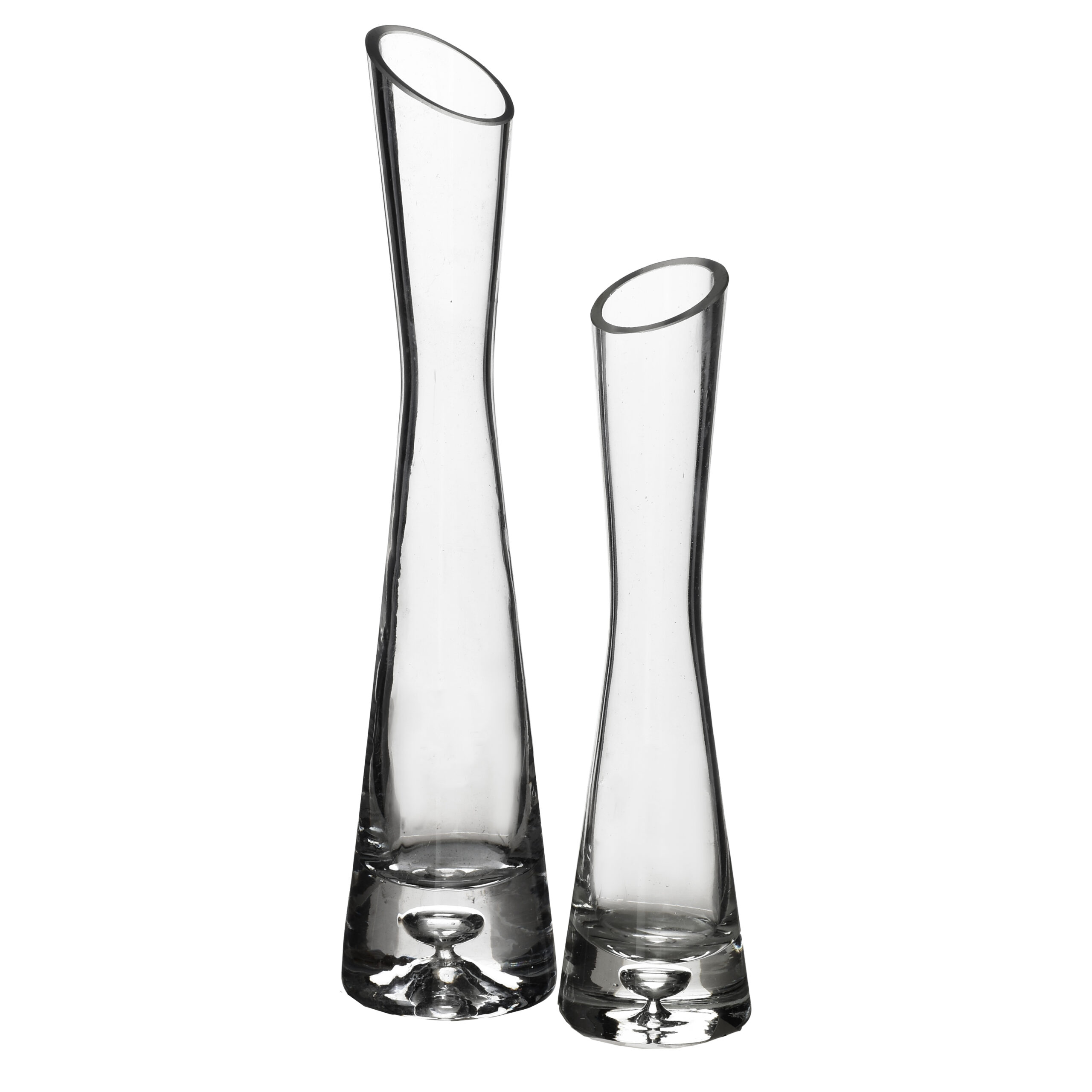 SERENITE Wazon 3,5x20cm na 1 kwiat szklany