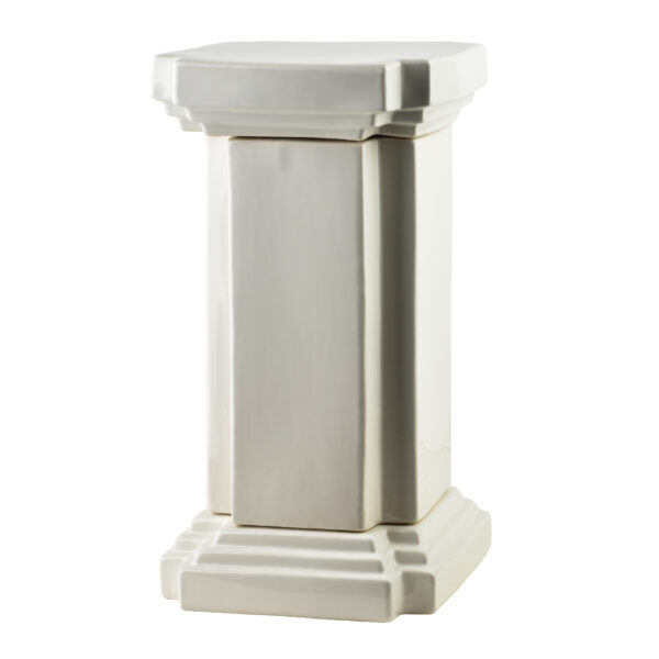 EVAM WHITE Postument 29x29x54,5cm