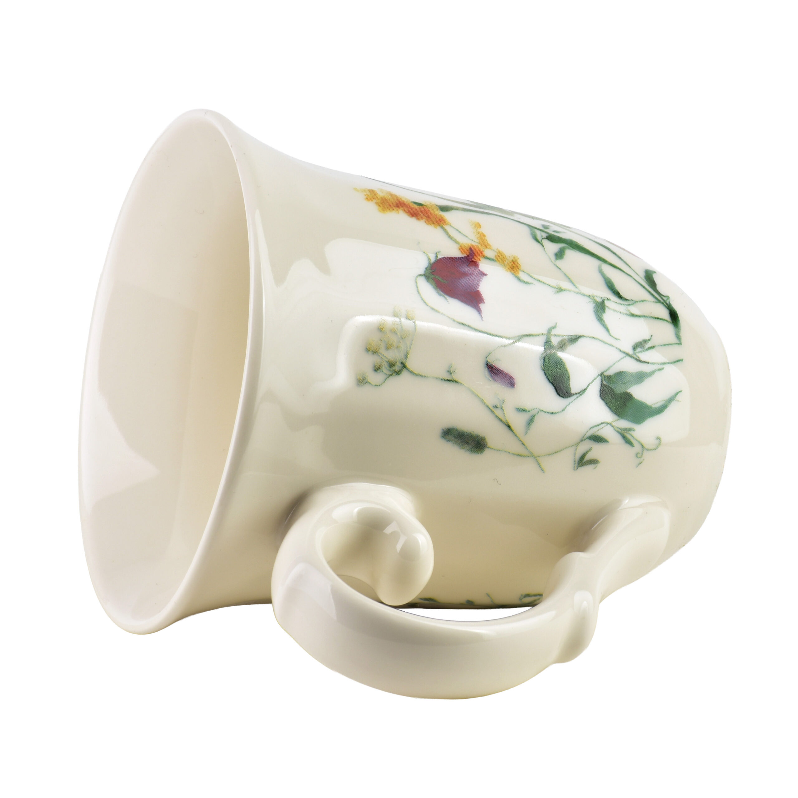 LAVIA Kubek 320ml 9,5x13x10,5cm łąka poziomki
