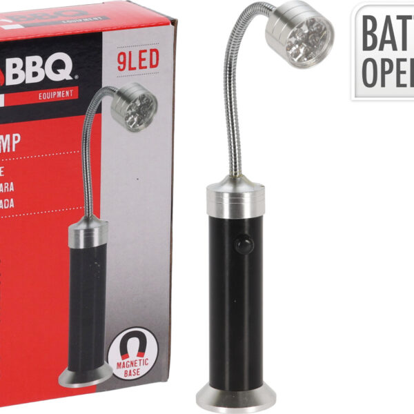 Lampka do grilla na magnes z aluminium 25 cm