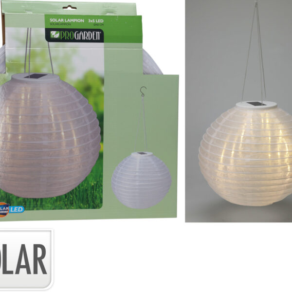 Lampa solarna kula z nylonu 40 cm