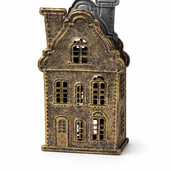 Domek z metalu 21x10x37cm