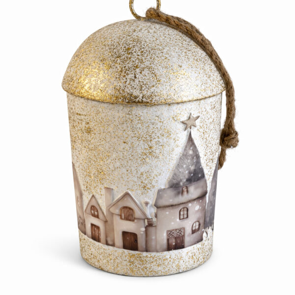 Dzwonek z metalu 15x15x25cm