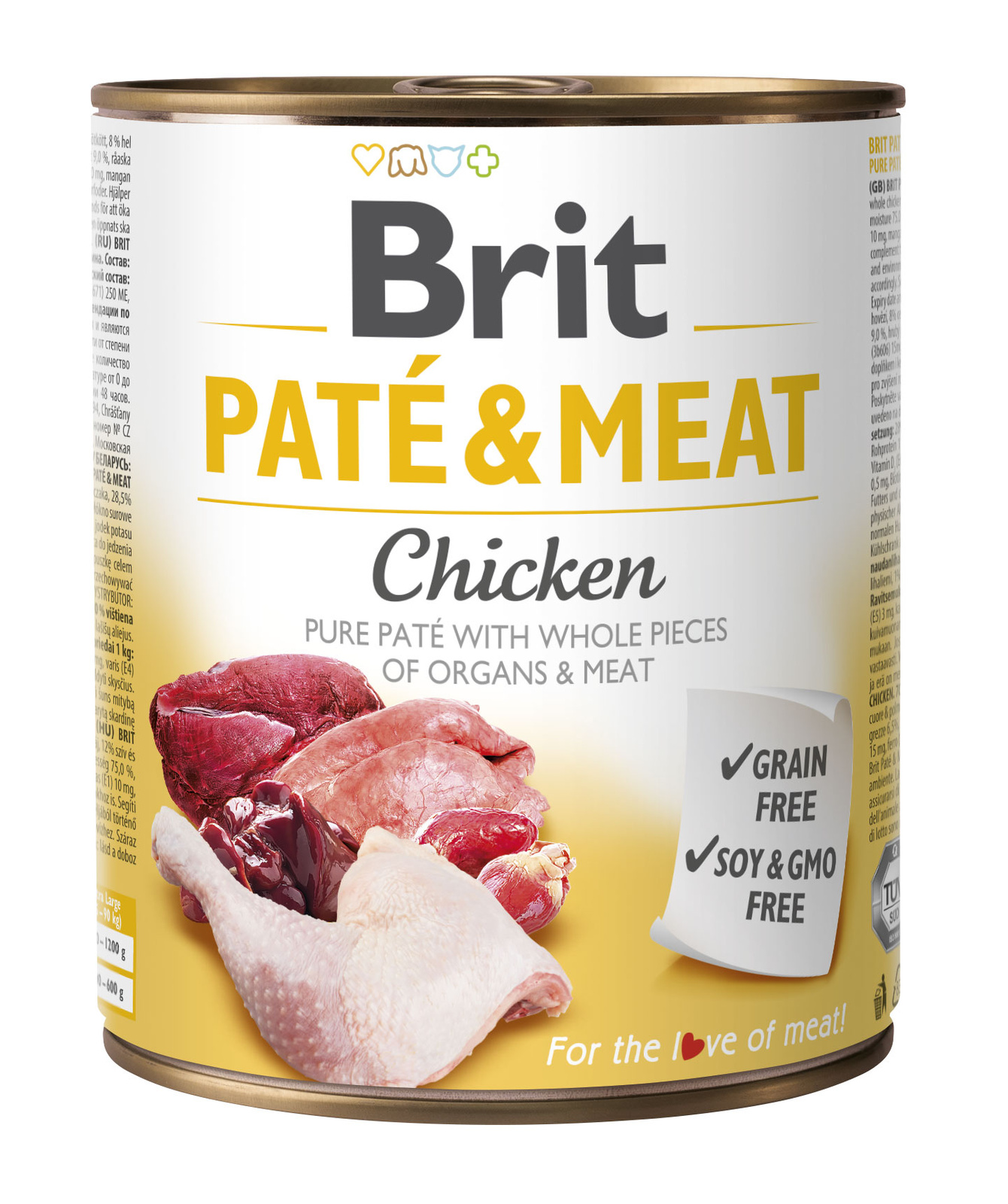 Brit Pate & Meat Z Kurczakiem 800g