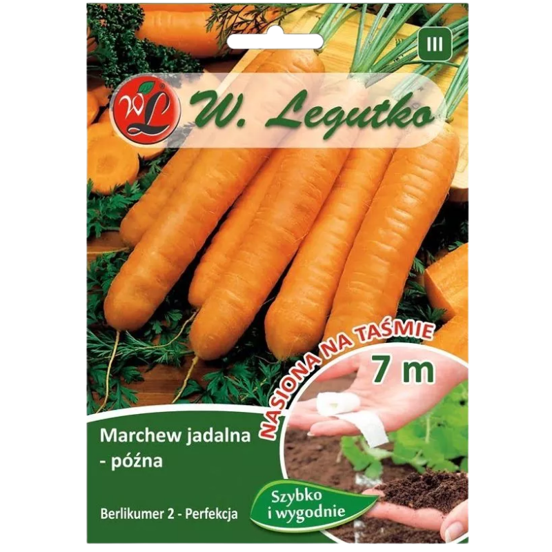 Marchew jadalna 'Berlikumer 2' – średnio późna
