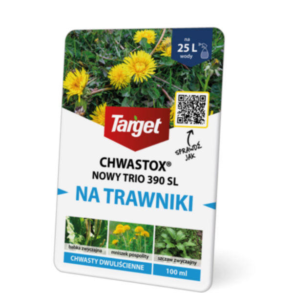 Herbicyd selektywny Chwastox Nowy Trio 390 SL 100 ml
