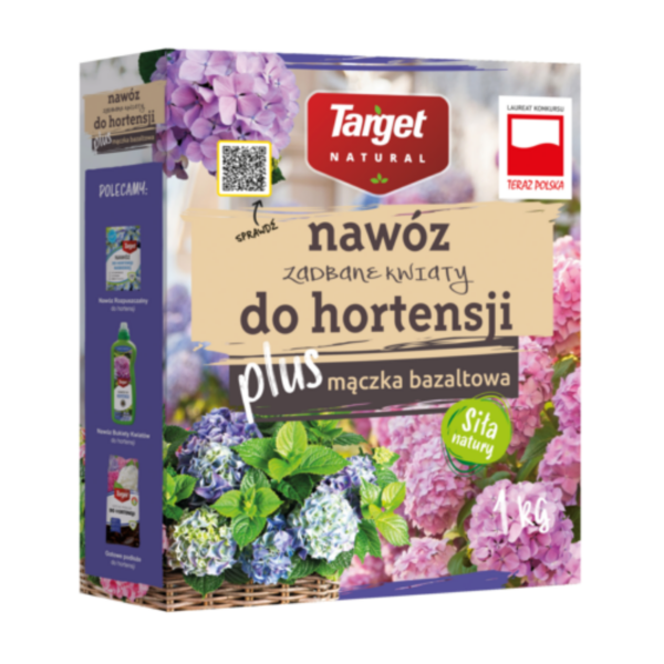 Nawóz zadbane kwiaty do hortensji z mączką bazltową 1 kg