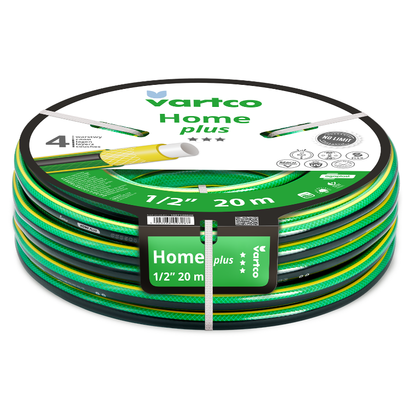 Wąż ogrodowy VARTCO HOME PLUS 1/2" 50mb