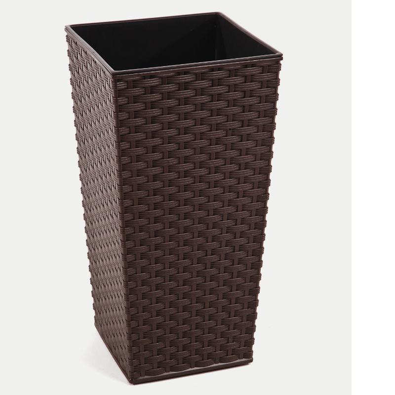 Donica FINEZJA 250x250 rattan - mokka