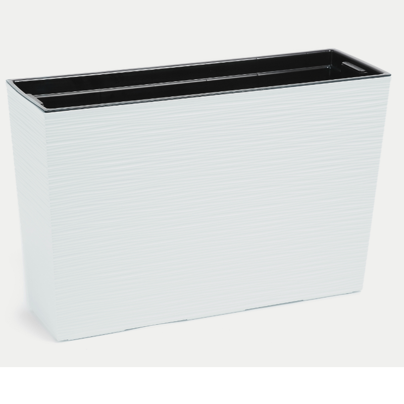 Kwietnik WERBENA 190x560 dłuto - biały
