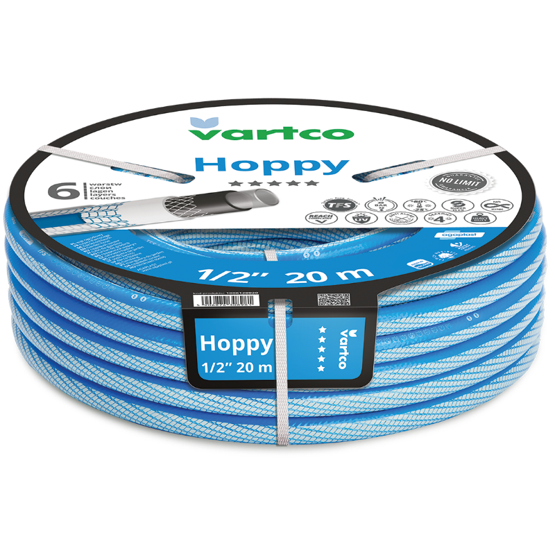 Wąż ogrodowy VARTCO HOPPY TFS™ 1/2" 20mb