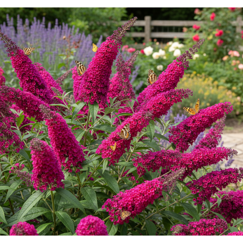 Budleja Dawida - Buddleja davidii 'Royal Red'